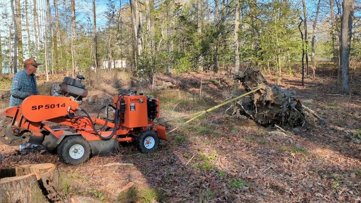 Franklin Stump Grinding