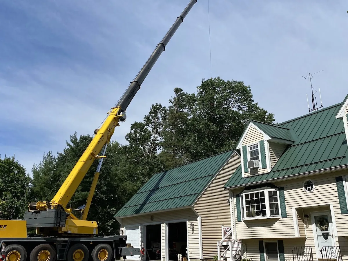 Southern NH Tree and Landscape work site